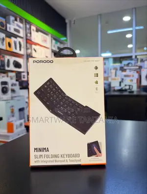 Porodo Minima Slim Folding Keyboard with Numpad & Touchpad