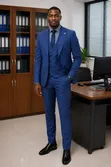 Suti ya Alverno Prestige 3-Piece Double Button - 1