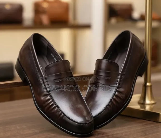 Brown Prestige Moccasins - Size 41-43 - 1
