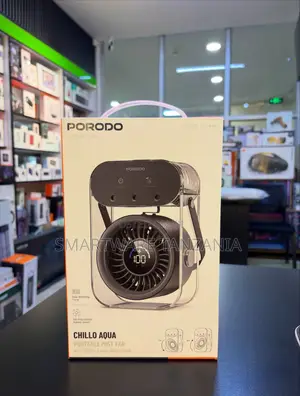 Porodo Chillo Aqua Portable Mist Fan - 500mL, 10H Runtime