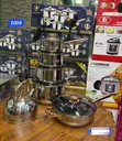 Kaisa Villa 12-Piece Stainless Steel Cookware Set with Kettle - 2