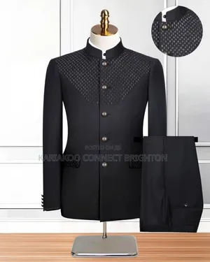Elite Band Collar 3-Piece Suit Package