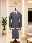 Rust Royal Double Breasted Suit Package - 1