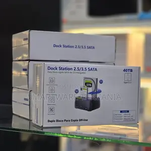 Dual Bay 2.5/3.5 SATA Docking Station Type-C 3.1