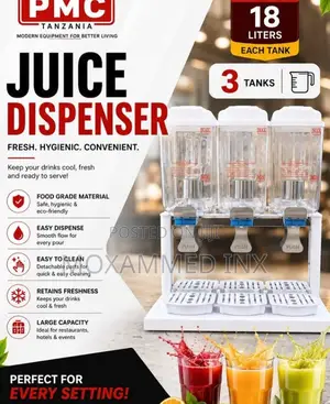 StrongerTech Juice Dispenser - 3 Tanks x 18L