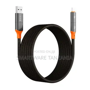 VIDVIE 4-in-1 Magnetic Data Cable, USB-C, 240W, 120cm