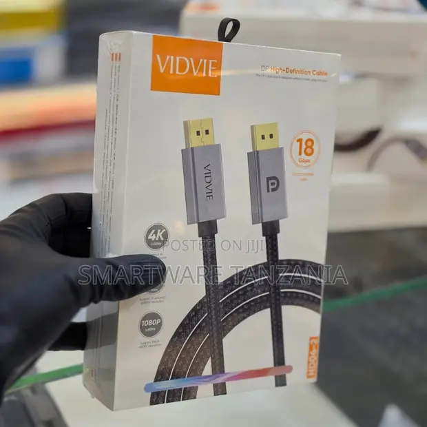 VIDVIE DisplayPort to HDMI Cable, 18Gbps - 1