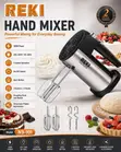 Reki Hand Mixer N3-101 - 300W, 5 Speed - 1
