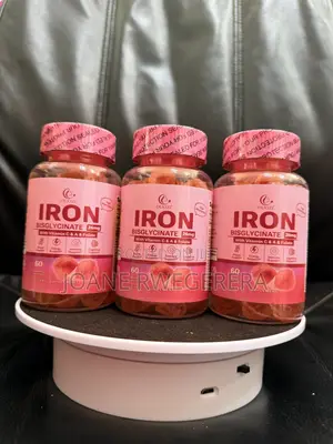 Iron Bisglycinate Gummies with Vitamin C, B12, Zinc, Beetroot & Folate