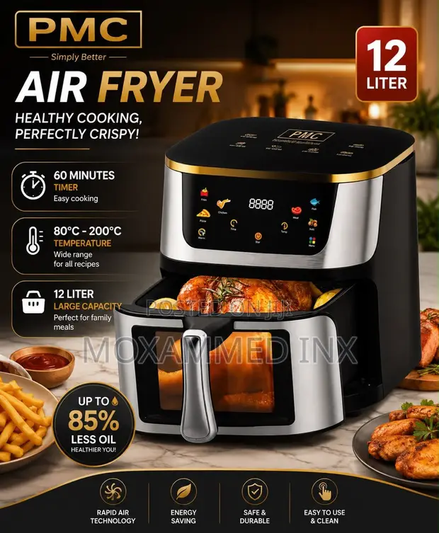 PMC Digital Air Fryer (12L) - 1