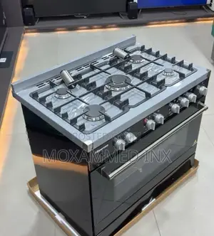 New Hisense Cooker - 5 Gas Burners, Electric Oven