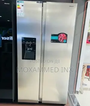 Hisense 474L Side-by-Side Fridge - Total No Frost