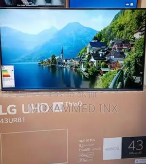 LG 43-Inch Smart 4K TV with Wall Mount