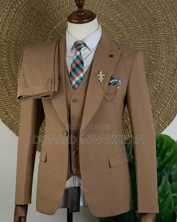ROMASTE Dalas Suit - Men's Brown - 1