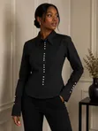 Elegant Women's Blouses for Office & Celebrations - 3