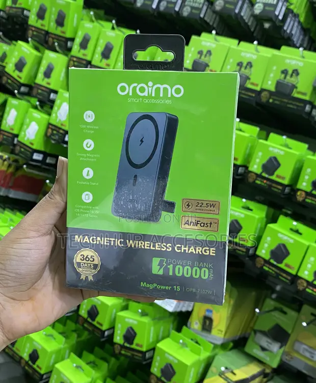 Oraimo Magnetic Power Bank 10000mAh - 1