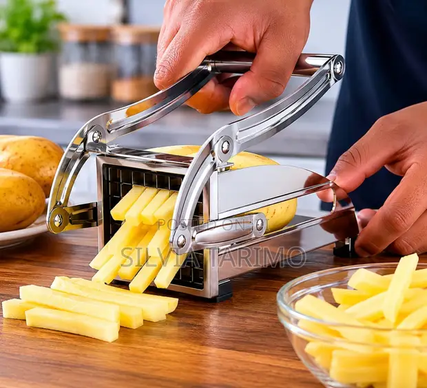 Heavy Duty Stainless Steel Manual French Fry Cutter - 1