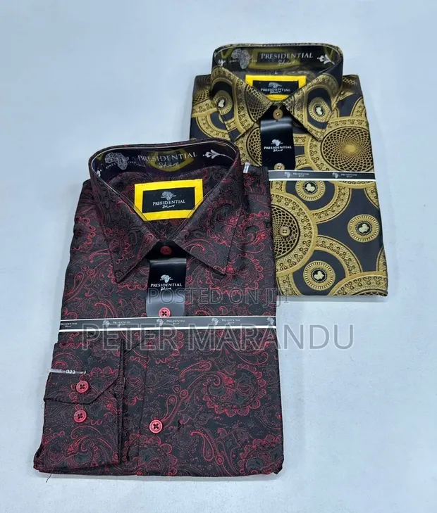 Presidential Shirts Original Silk Paisley - 1