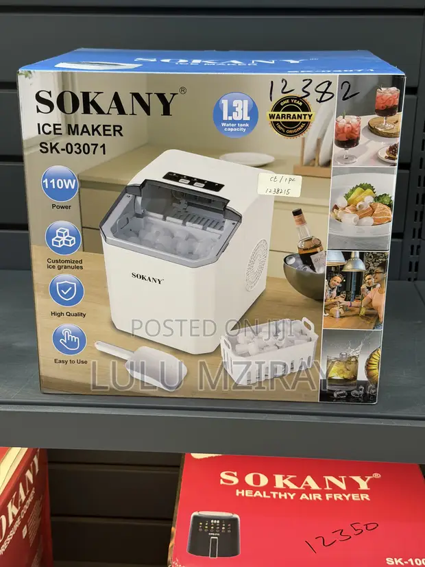 Brand New Sokany Ice Maker 1.3L - 1