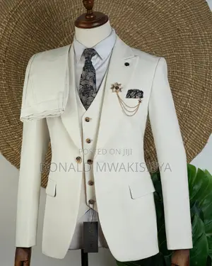 Marco Lorenzo Suit - Ivory