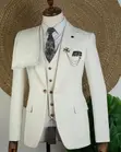Marco Lorenzo Suit - Ivory - 1