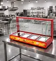 Countertop Food Warmer Display - 4 Trays - 1