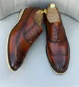 Clarks Men's Brown Leather Moccasins - Size 41 - 5