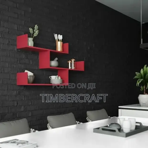 Tibet Bookcase - Burgundy - 1