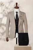 Men's ROMASTER 3-Piece Contrast Suit Set - 1