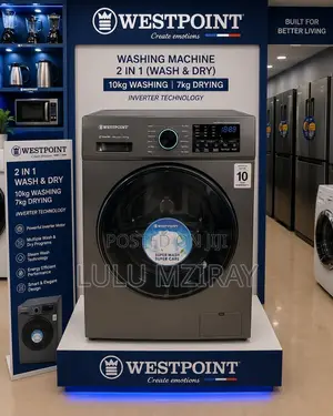 Westpoint 10kg Washing Machine - 2 in 1