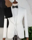 Classic Black 3-Piece Suit by DAMAT - 1