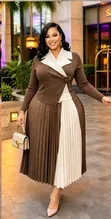 Gold Swing Dress - Brand New - 1