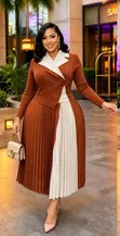 Gold Swing Dress - Brand New - 3