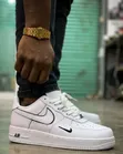 Nike Air Force 1 Leather Sneakers - 5