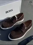 Viatu vya Ngozi vya Boss kwa Wanaume - Ukubwa 40-46 - 4