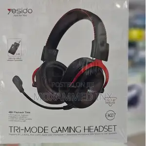Yesido EK07 TRI-Mode Gaming Headset (Bluetooth, 2.4Ghz)