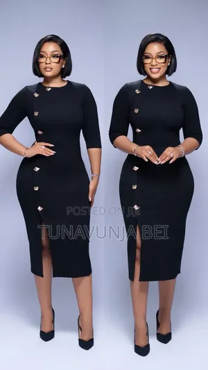 Heavy Cotton Stretch Dress - Brand New