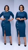 Heavy Cotton Stretch Dress - Brand New - 3