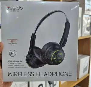 Yesido EP15 Wireless Bluetooth Headphones (Blue)
