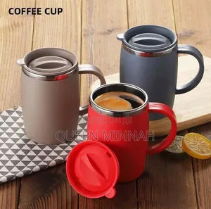 Insulated Coffee Mugs - Double-Wall Stainless Steel