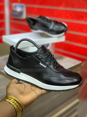 Smart Casual Leather Sneakers - Size 40.5-45
