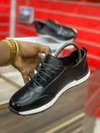 Smart Casual Leather Sneakers - Size 40.5-45 - 3
