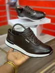 Smart Casual Leather Sneakers - Size 40.5-45 - 5