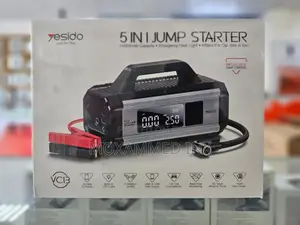 Yesido VC13 5-in-1 Jump Starter, Air Compressor, Powerbank, Emergency Light