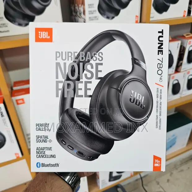 JBL Tune780nc Noise Cancelling Wireless Bluetooth Headphones - 1
