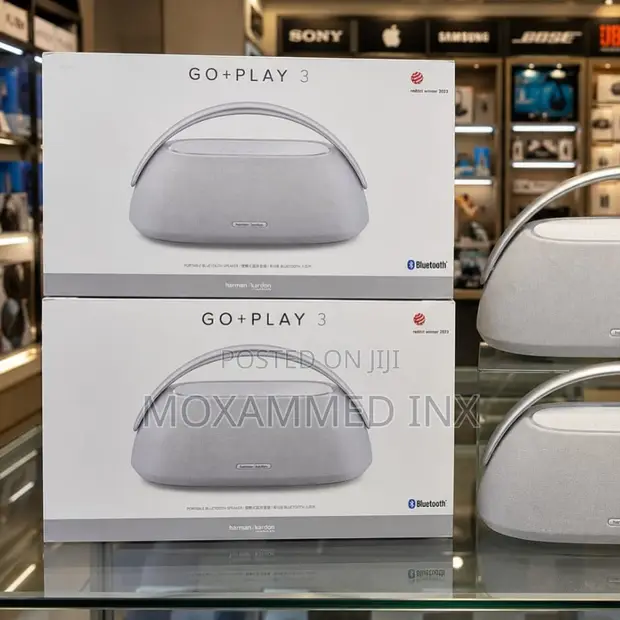 Harman Kardon Go+Play 3 Silver Speakers - 1