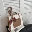 Rabbit Hair Shoulder Bag - Brown - 3