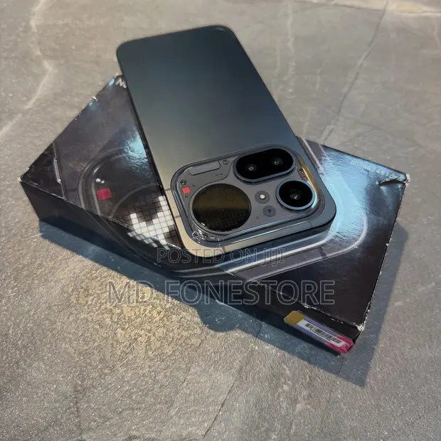 Nothing Phone 4a Pro 256GB Mpya Nyeusi - 1