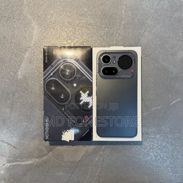 Nothing Phone 4a Pro 256GB Mpya Nyeusi - 1