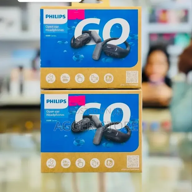 Philips Go 6000 Series Open-Ear Sports Headphones - 1